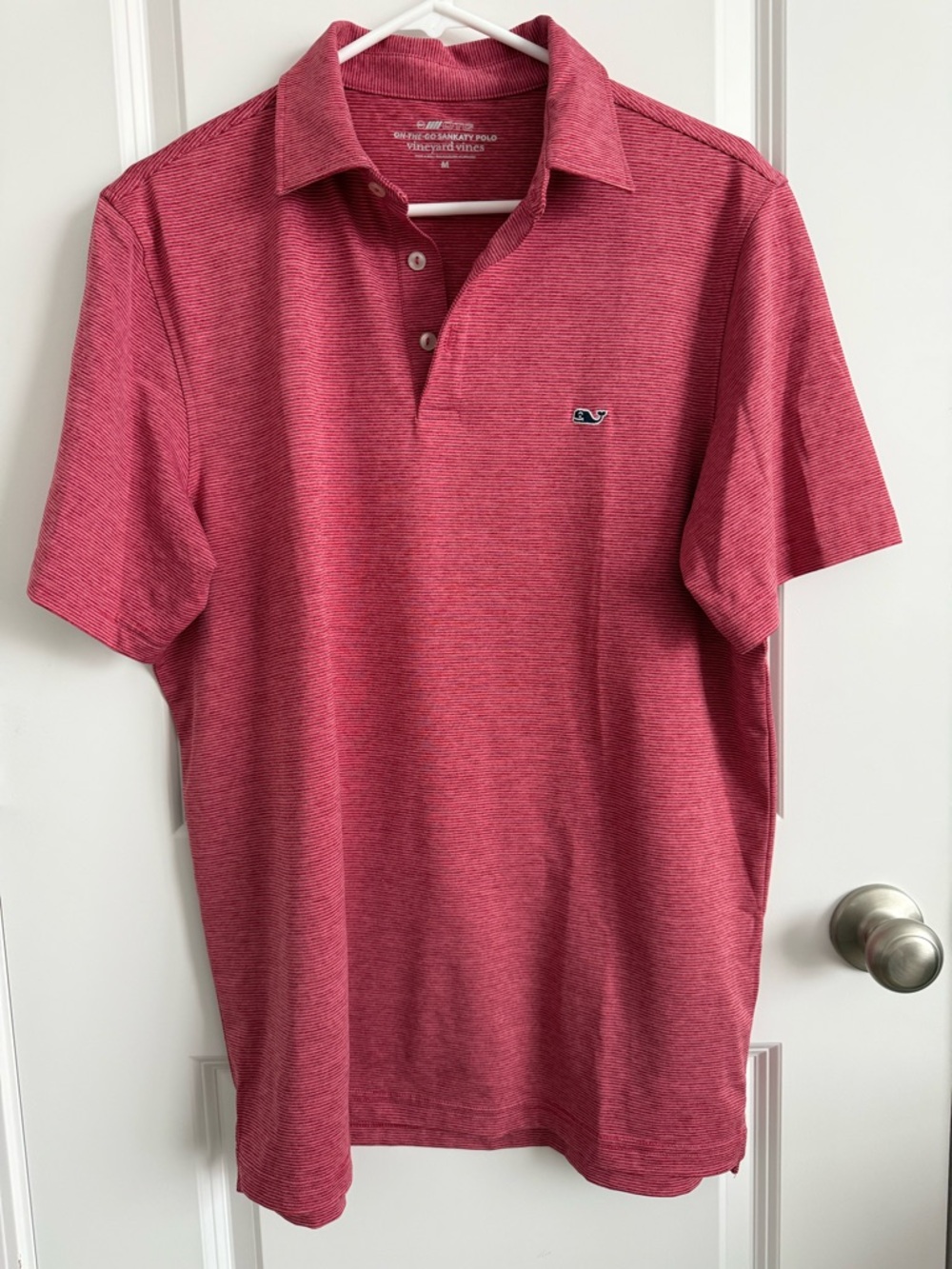 Vineyard Vines Men’s Red Performance Polo